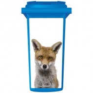 Red Fox Wheelie Bin Sticker Panel